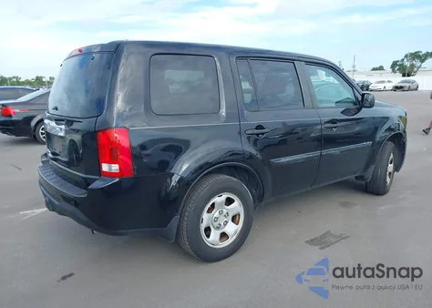 2013 Honda Pilot Lx z USA, uszkodzony, nr VIN 5FNYF3H24DB044230